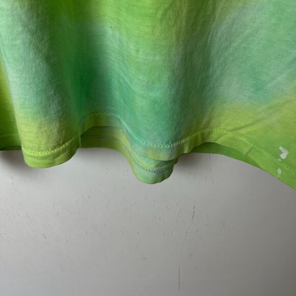 Vintage 90s Jamaica Joe's T Shirt Womens Green White Medium M USA Single Stitch - Picture 9 of 16